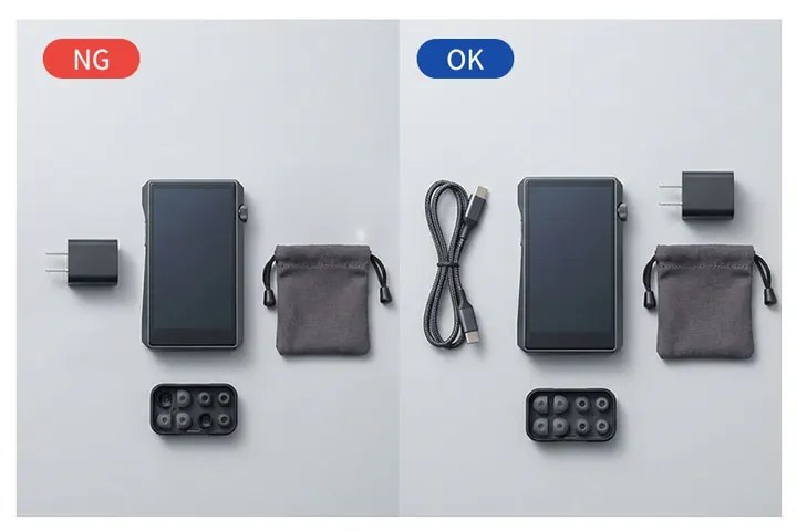 付属品の確認